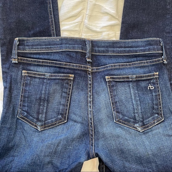 RAG & Bone Skinny Kensington Blue Jeans 27 - Picture 8 of 8